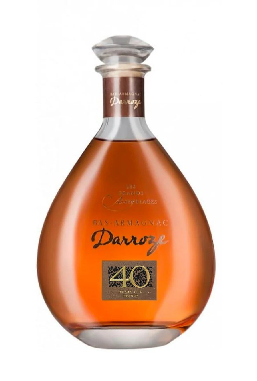 Darroze Grand Bas Armagnac Les Grands Assemblages 40 years Carafe