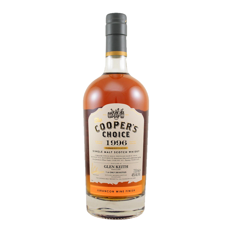 The Coopers Choice 1996 Glen Keith Jurancon Wine FInish