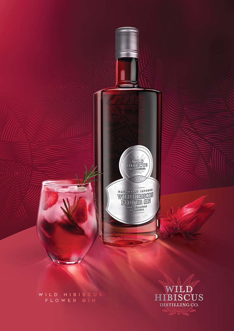 Hibiscus Ginger Gin